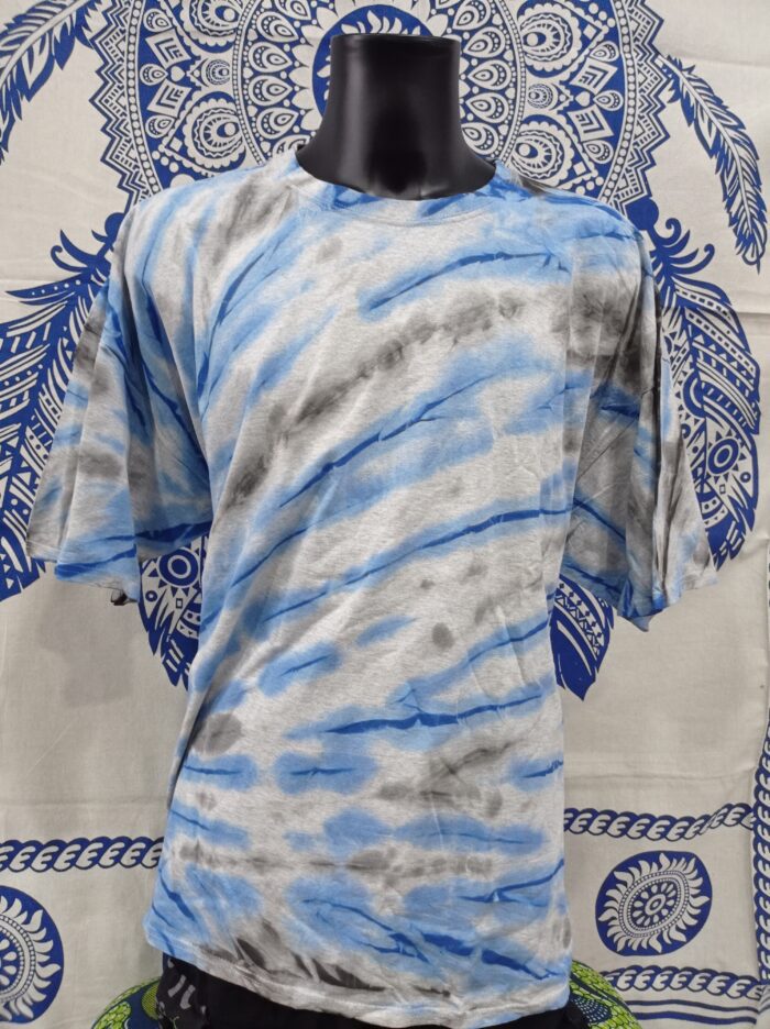 Camiseta batik color gris - Tienda de Ropa Hippie