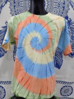 Camiseta batik color arcoíris - Tienda de Ropa Hippie