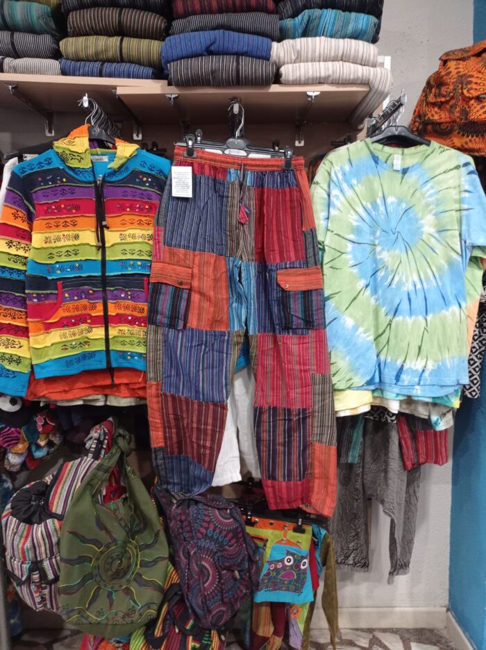 Pantalón hippie patchwork - Tienda de Ropa Hippie